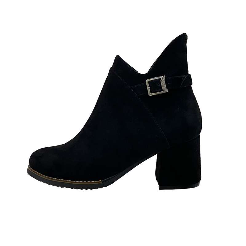 نیم بوت زنانه مدل نورا سوییت رنگ مشکی