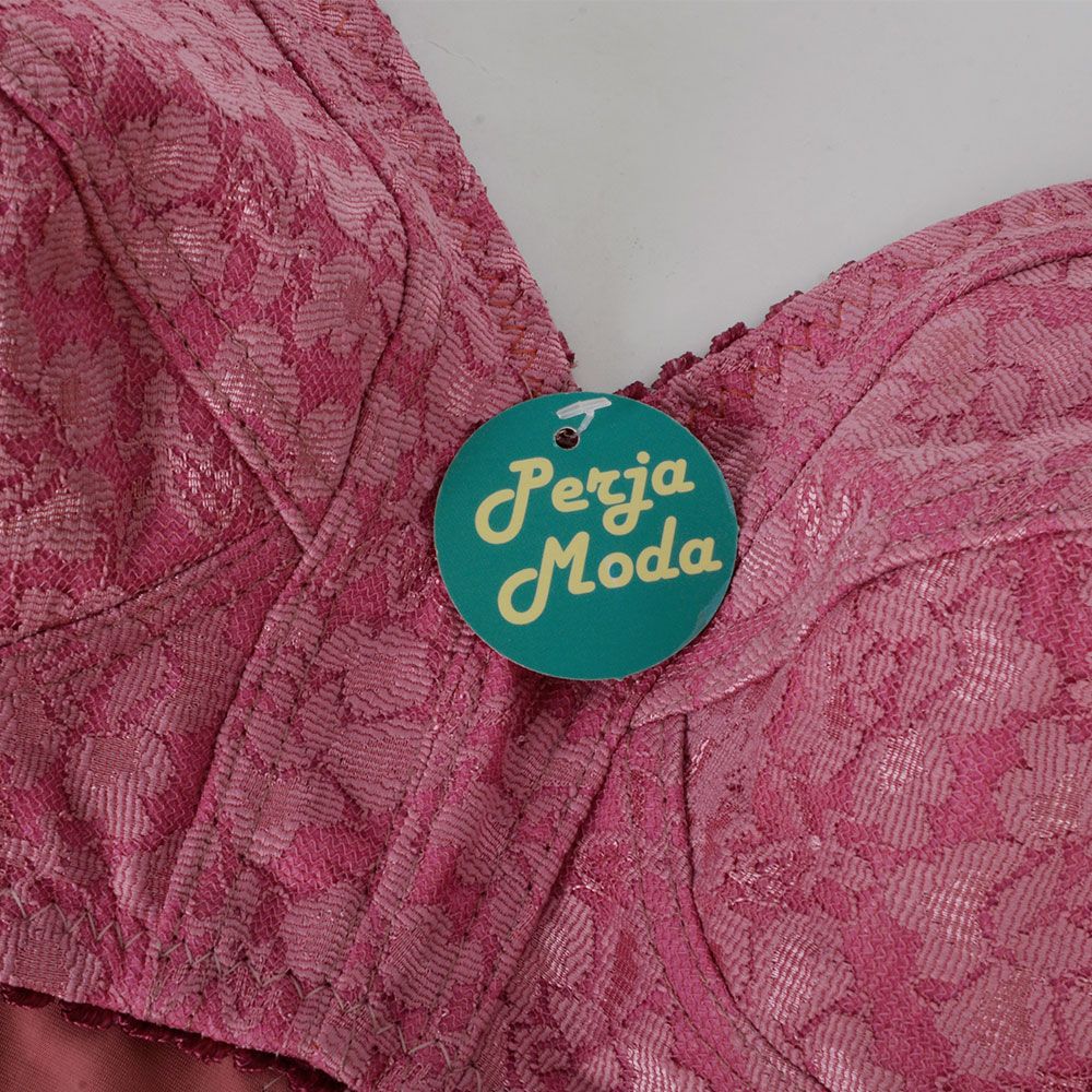 سوتین زنانه پرجامدا مدل 125013304 دانتل رنگ صورتی -  - 3