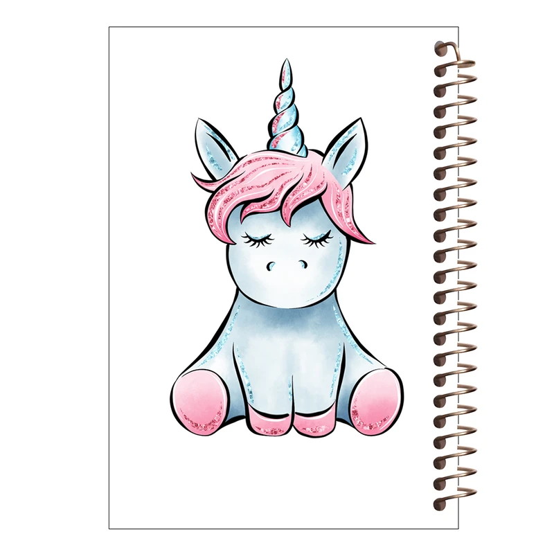 دفتر مشق 60 برگ طرح یونیکورن کد M123