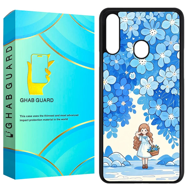 کاور قاب گارد طرح دخترانه مدل GCHPA20S مناسب برای گوشی موبایل سامسونگ Galaxy A20s 