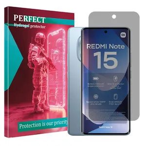 Perfect Tough model privacy screen protector suitable for Xiaomi Redmi Note 15 4G mobile phone