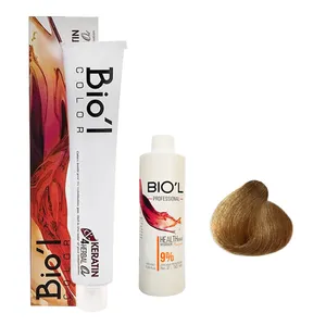 کیت رنگ مو بیول سری CHOCOLATE شماره 8.8 حجم 100 میلی لیتر رنگ بلوند شکلاتی روشن