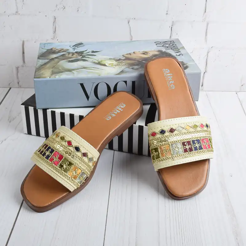 صندل زنانه نیکتا مدل بندری کد CR.2868