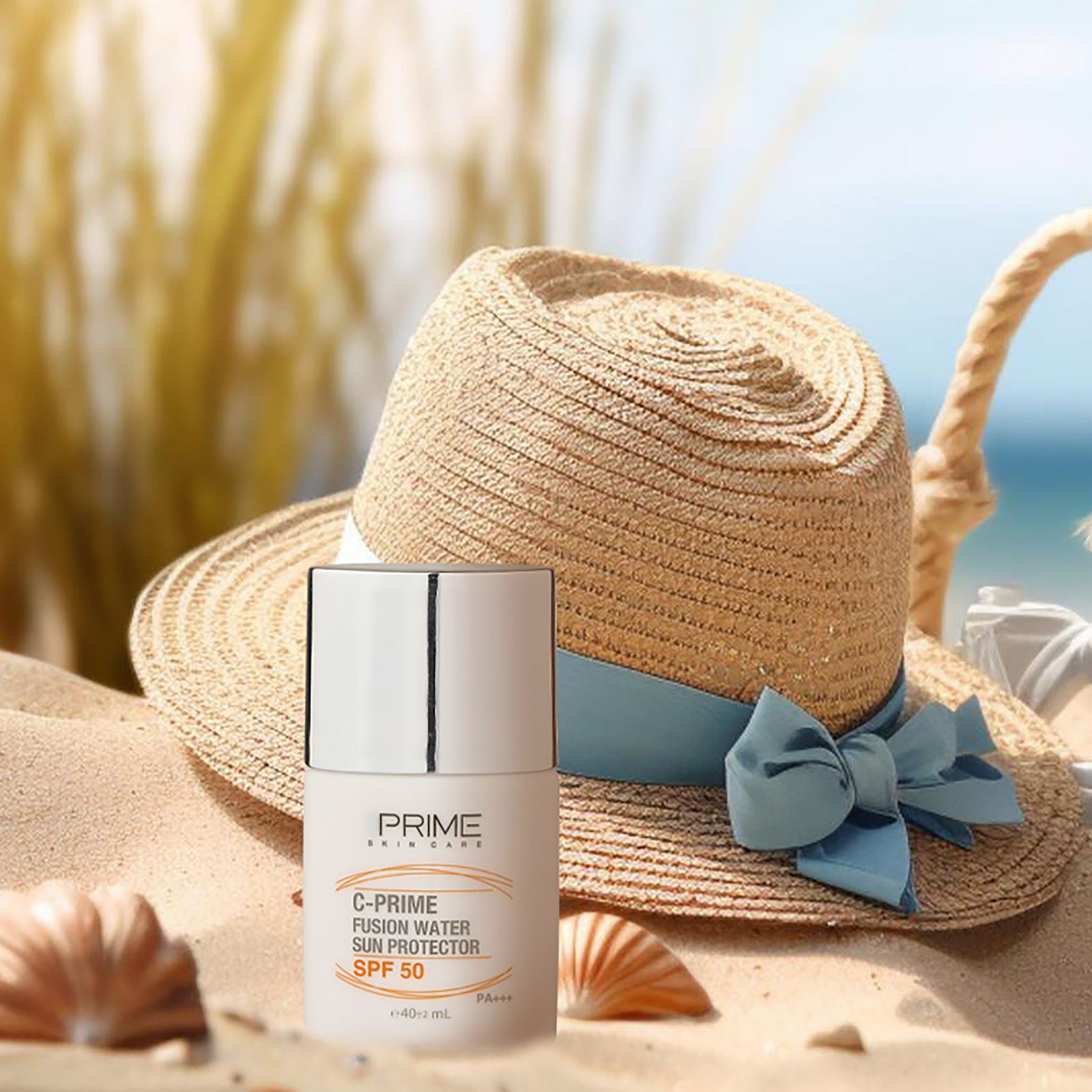 لوسیون ضدآفتاب بی‌رنگ پرایم SPF50 مدل Fusion Water، مناسب پوست‌های چرب، حجم 30 میلی‌لیتر -  - 3