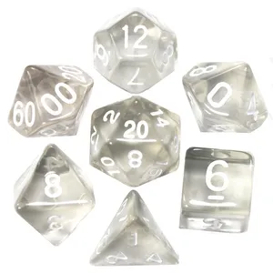 تاس بازی مدل Dungeons and Dragons بسته 7 عددی