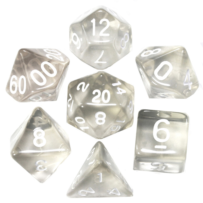 تاس بازی مدل Dungeons and Dragons بسته 7 عددی