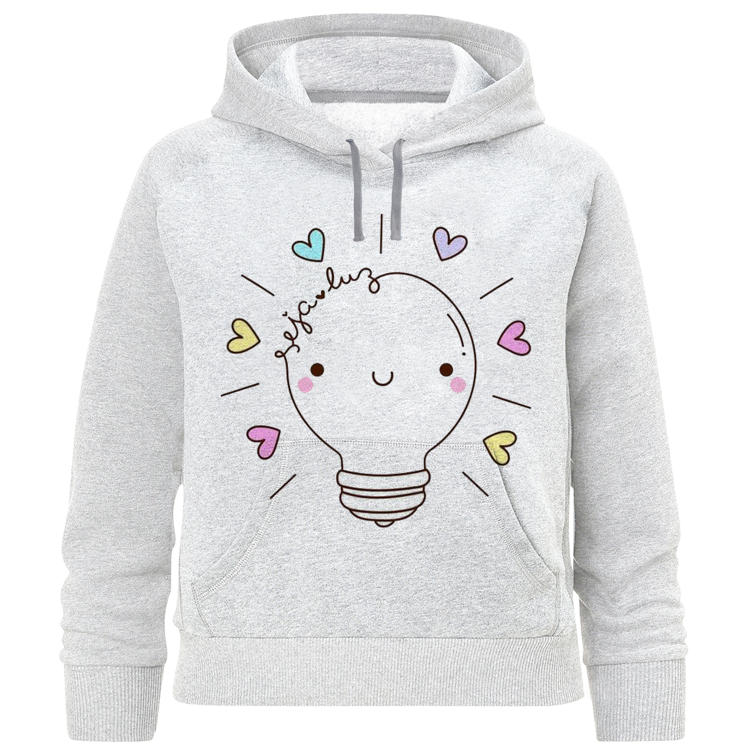 هودی دخترانه مدل لامپ A168