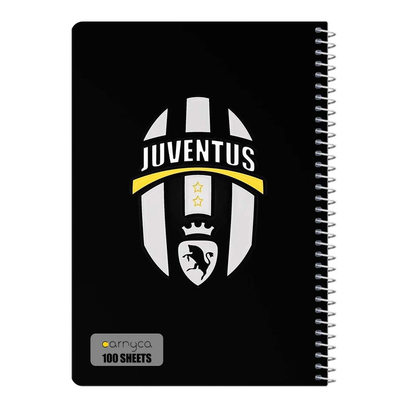 دفتر مشق 100 برگ سیمی کارنیکا طرح یوونتوس Juventus کد 63461