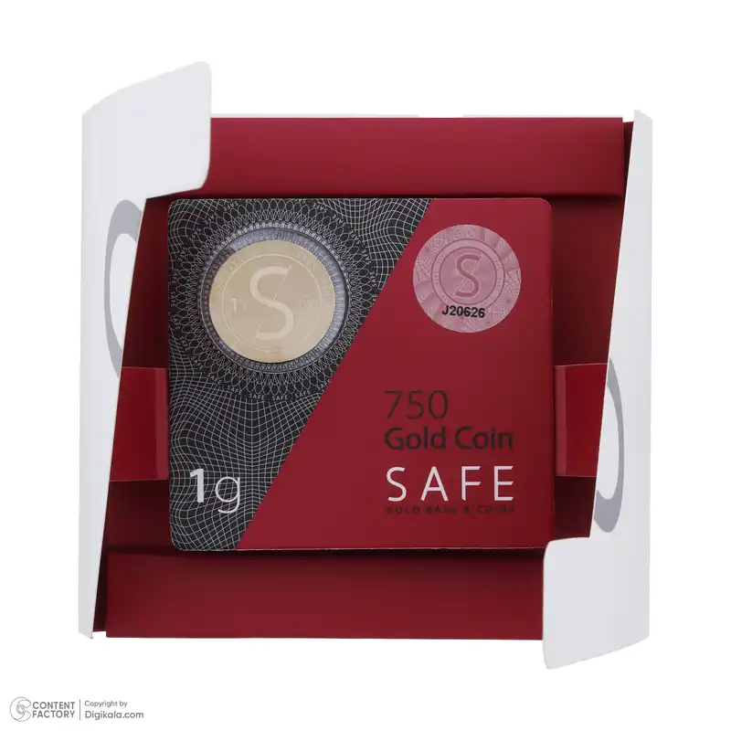 شمش طلای 18 عیار طلای سیف مدل H5 بسته 5عددی