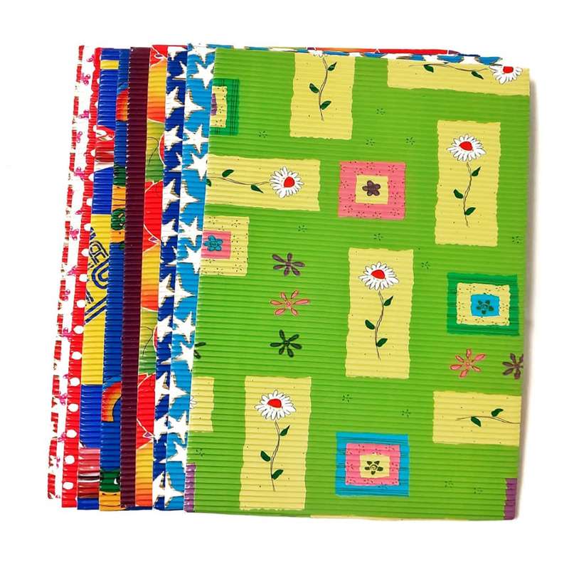 مقوا مدل موجدار سایز 21x30 سانتی متر بسته 10 عددی مقوا مدل موجدار سایز 21x30 سانتی متر بسته 10 عددی