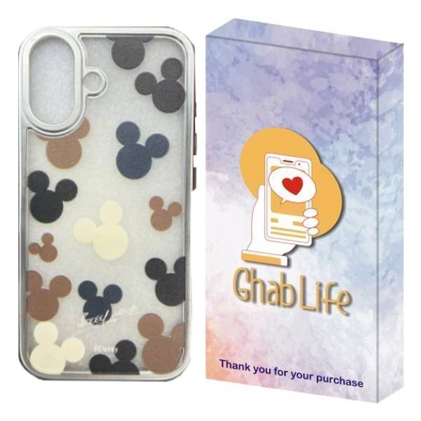 کاور قاب لایف مدل میکی موس مناسب برای گوشی موبایل اپل iPhone 16
