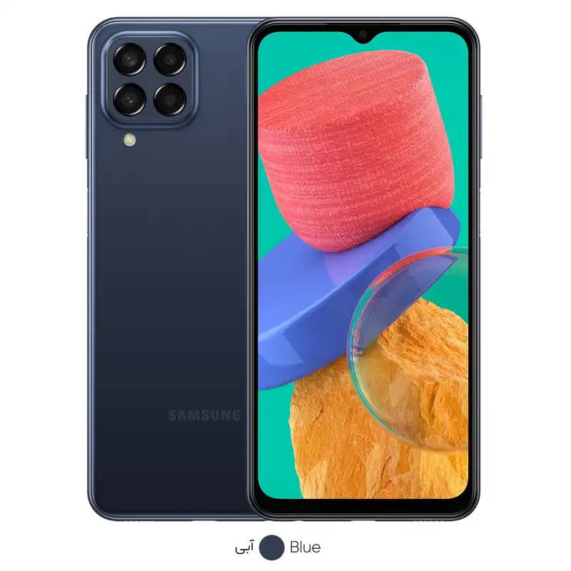 گوشی موبایل سامسونگ مدل Galaxy M33 5G SM-M336BU/DS دو سیم کارت ظرفیت 128 گیگابایت و رم 6 گیگابایت - اکتیو