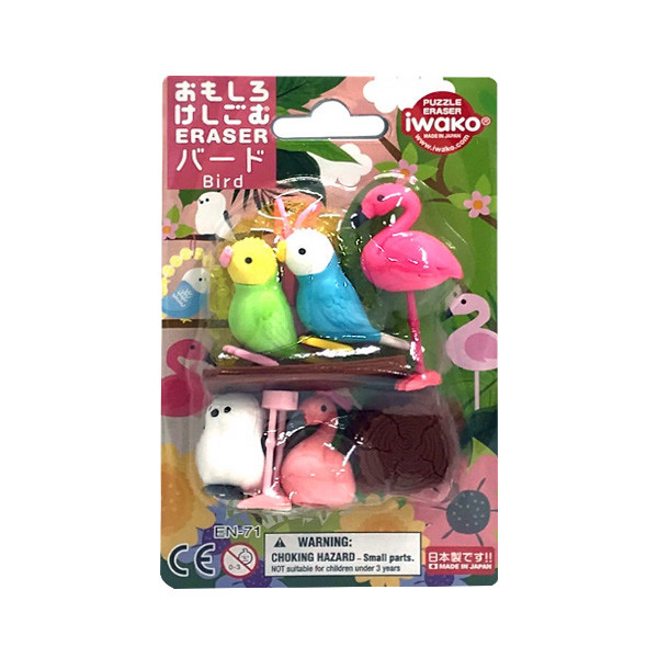 پاک کن روکارتی مدل طوطی و فلامینگو کد 546