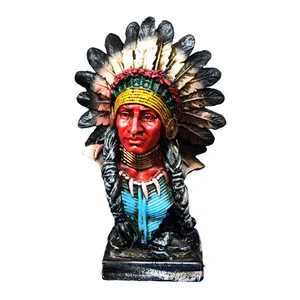 مجسمه دنیا دکوری سرمد مدل سرخپوست کد 0