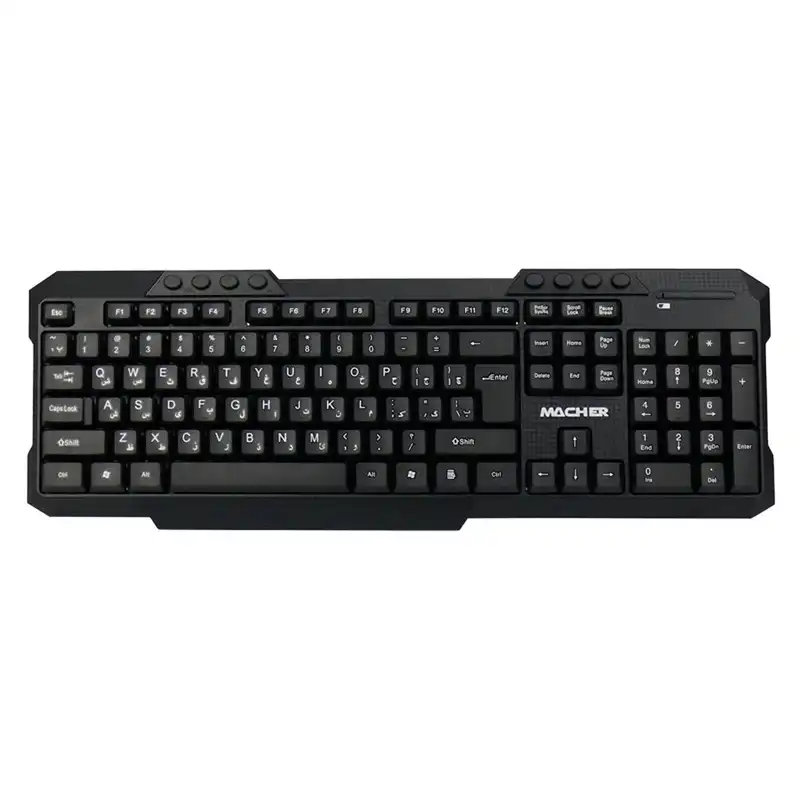 کیبورد و ماوس مچر مدل MR-415، سوییچ ممبران ، Full Size