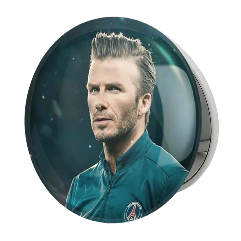 آینه جیبی خندالو طرح دیوید بکهام مدل تاشو کد 2112 