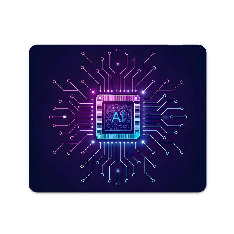 ماوس پد پاد آفرین مدل هوش مصنوعی کد P742 سایز 19*24 سانتی متر