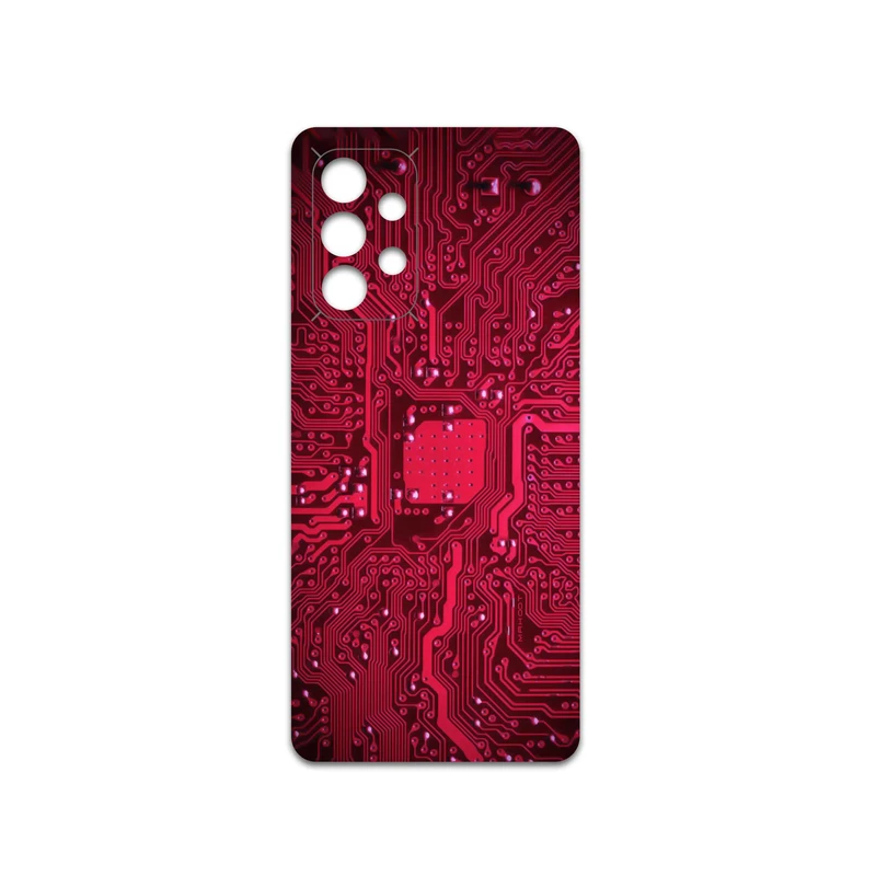 برچسب پوششی ماهوت مدل Red-Printed-Circuit-Board مناسب برای گوشی موبایل سامسونگ Galaxy A53 5G