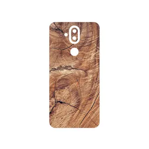 MAHOOT Wood Texture 5 Cover Sticker for Nokia 8.1