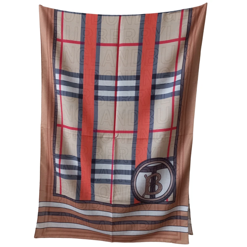 شال زنانه  مدل موهر پاییزی چهار خانه اورجینال