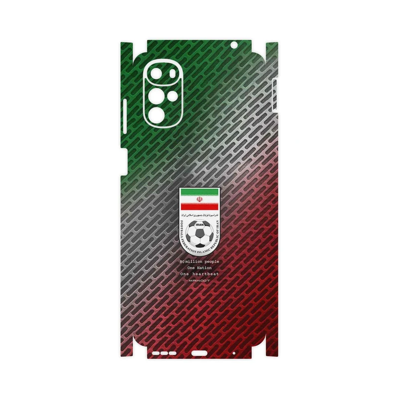 برچسب پوششی ماهوت مدل Iran_National_Football_Team-FullSkin مناسب برای گوشی موبایل موتورولا Moto G22