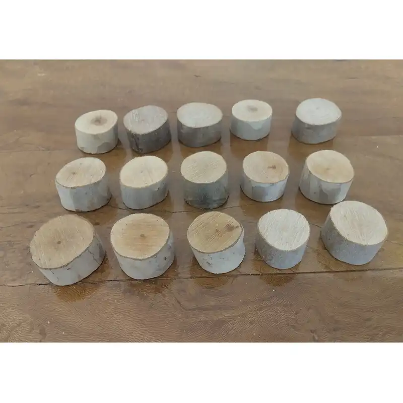 اسلایس چوبی مدل عطارد گرد بسته 15 عددی