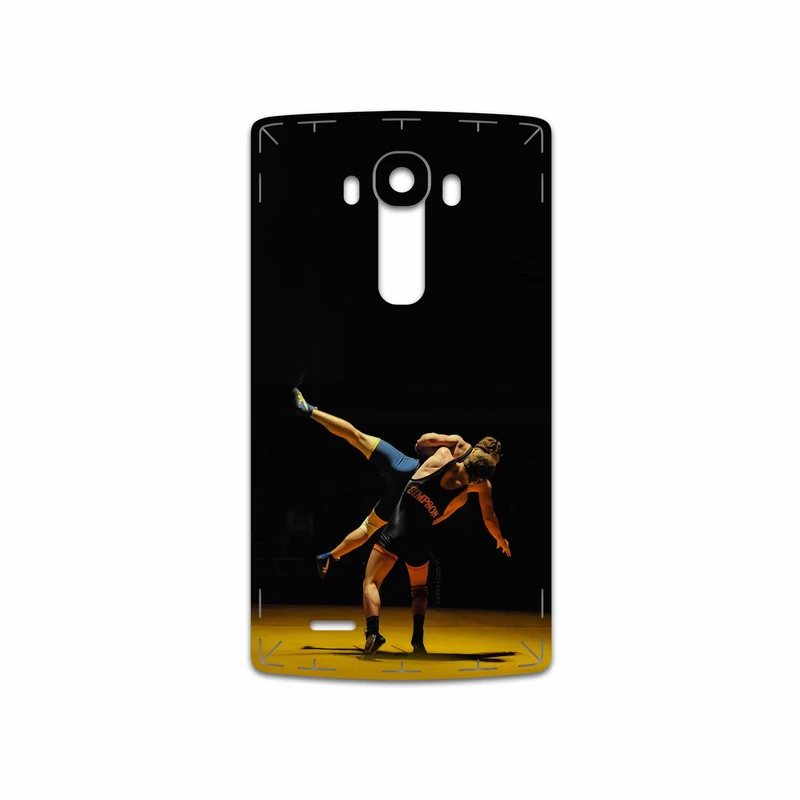 برچسب پوششی ماهوت مدل Wrestling مناسب برای گوشی موبایل ال جی G4
