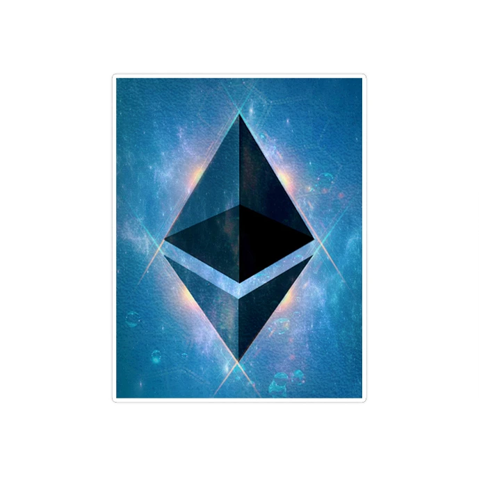 استیکر لپ تاپ ماسا دیزاین طرح ETH مدل STKA00435