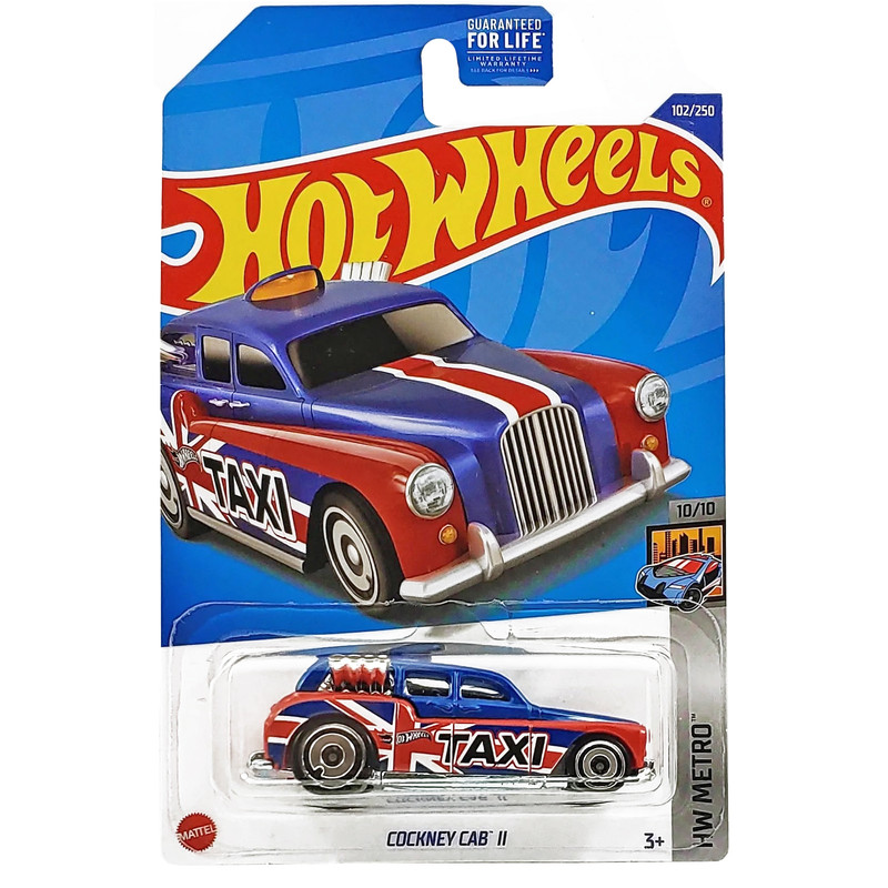ماکت ماشین هات ویلز مدل Cockney Cab II