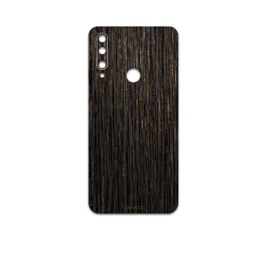 MAHOOT Dark-Gold-Stripes-Wood Cover Sticker for Honor 9X