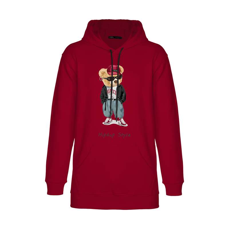 هودی زنانه مدل تدی 3 کد ART-2057-HR