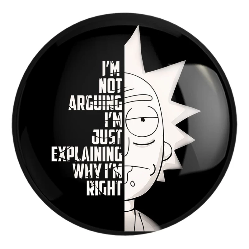 پیکسل خندالو طرح ریک و مورتی Rick and Morty کد 3212 مدل بزرگ