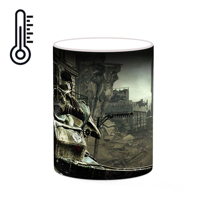 ماگ حرارتی کاکتی مدل بازی Fallout 3 کد mgh28360