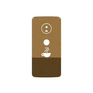 MAHOOT Minimal Cup of Coffee Icon Cover Sticker for Motorola Moto G5 Plus