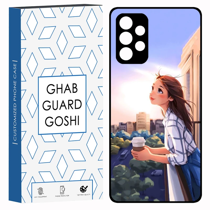 کاور قاب گارد گوشی طرح دخترانه کد TPU-016 مناسب برای گوشی موبایل سامسونگ Galaxy A53