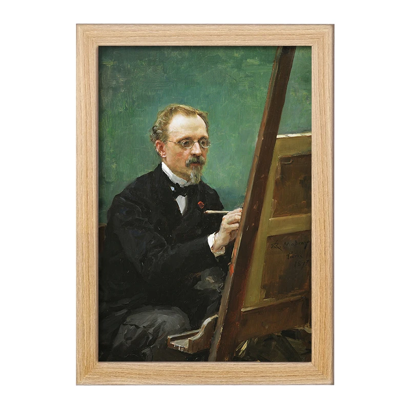 تابلو خندالو مدل پرتره فدریکو د مادرازو اثر رایموندو د مادرازو و گرتا کد F12413