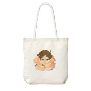 ساک خرید شادیت مدل دختر و گل کد 739