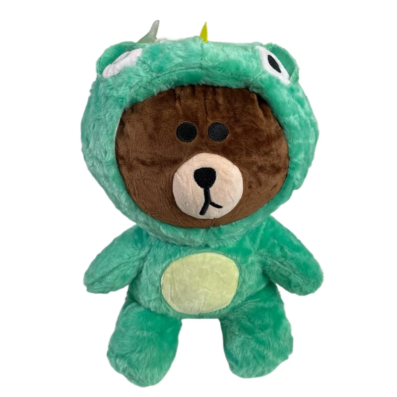 عروسک پولیشی خرس دایناسور ارتفاع ۳۵ سانتی متر