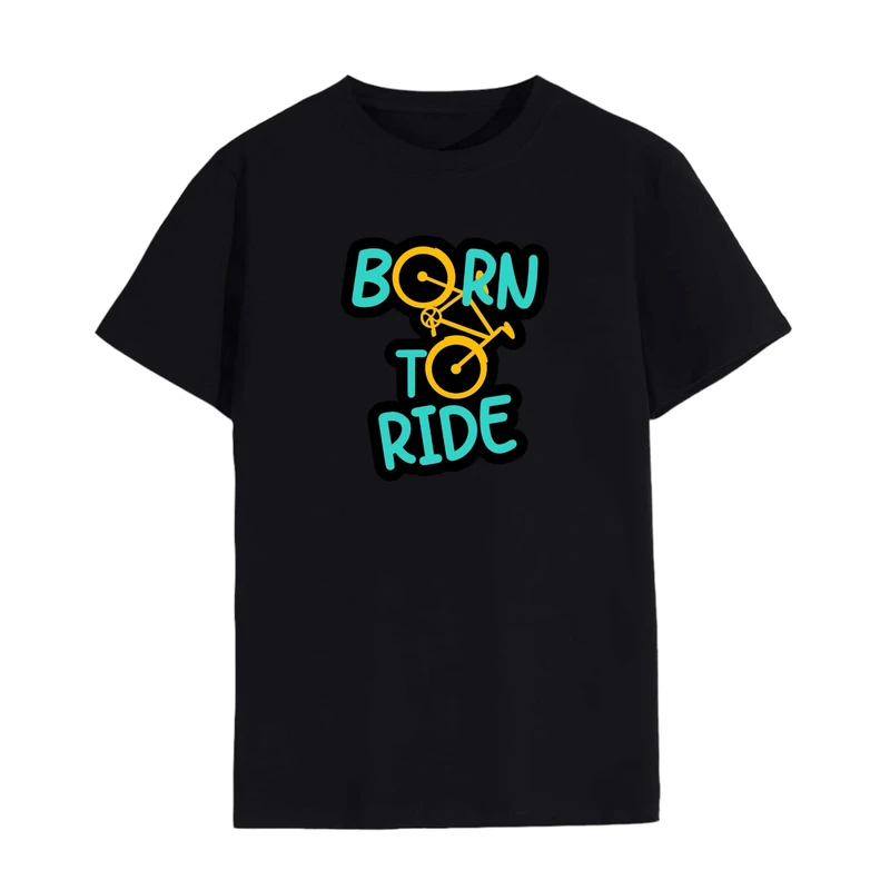 تی شرت لانگ آستین کوتاه زنانه مدل دوچرخه کد 8