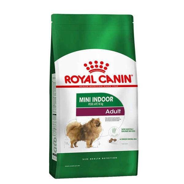 غذای خشک سگ رویال کنین مدل Mini Indoor Adult وزن 1.5 کیلوگرم