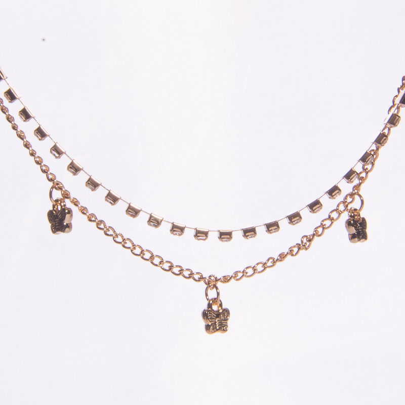 پابند زنانه طرح پروانه کد RKH_676