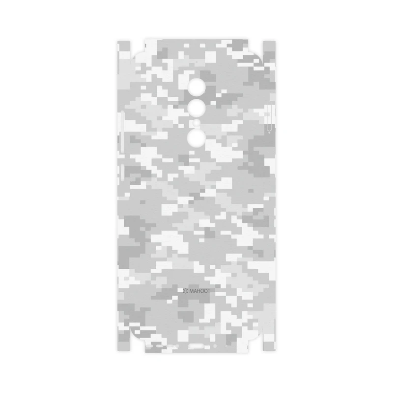 برچسب پوششی ماهوت مدل Army-Snow-Pixel-FullSkin مناسب برای گوشی موبایل جی ال ایکس Shahin