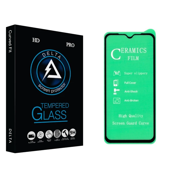 محافظ صفحه نمایش سرامیکی دلتا مدل Fit مناسب برای گوشی موبایل شیائومی Redmi Note 8 Pro