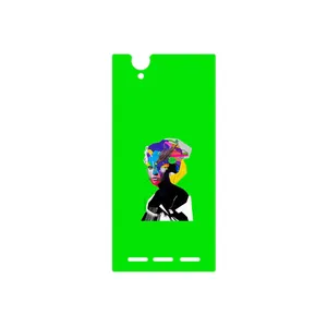 MAHOOT Collage of Women Portrait 3 Cover Sticker for Sony Xperia T2 Ultra