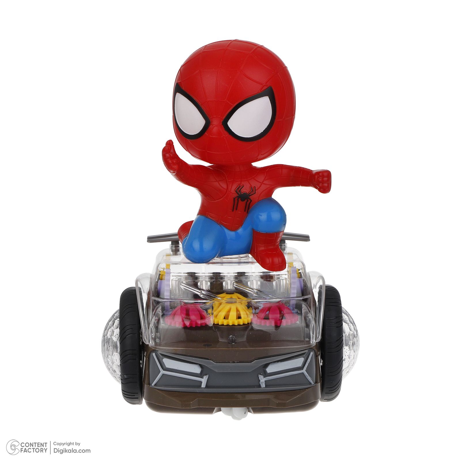 ماشین بازی مدل مرد عنکبوتی اسکوتر سوار -  - 2