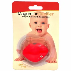 پستانک ارتودنسی مگمیور مدل لب نگین دار