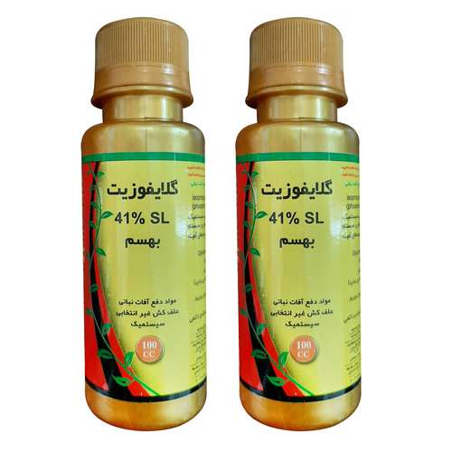 علف کش گلایفوزیت بهسم مدل رانداپ حجم 100 میلی لیتر مجموعه 2 عددی