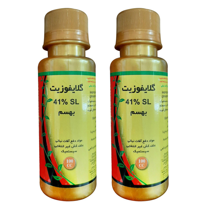 علف کش گلایفوزیت بهسم مدل رانداپ حجم 100 میلی لیتر مجموعه 2 عددی