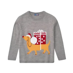 پلیور یقه گرد دخترانه لوپیلو مدل b0437