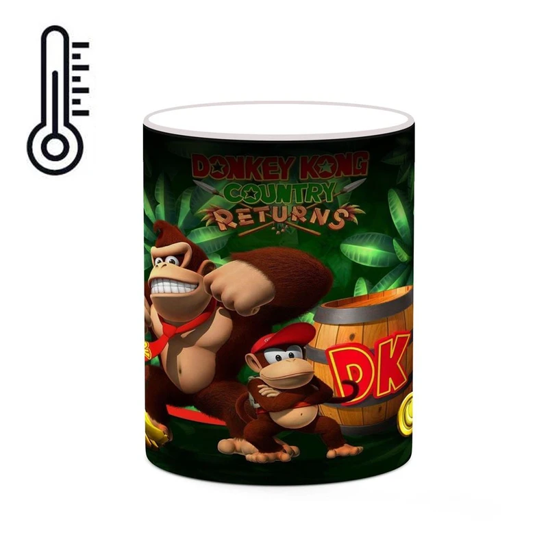 ماگ حرارتی کاکتی مدل بازی Donkey Kong کد mgh28219